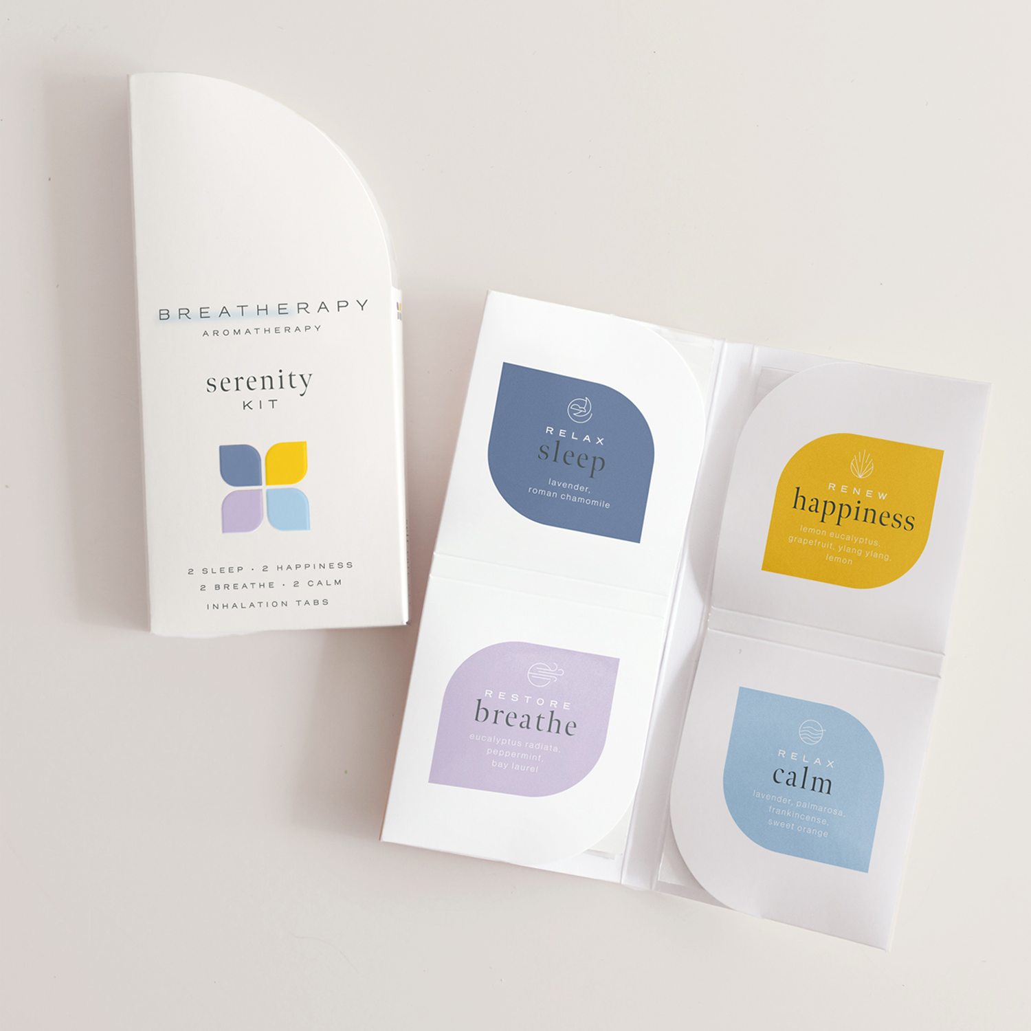 Breatherapy Serenity Kit Open
