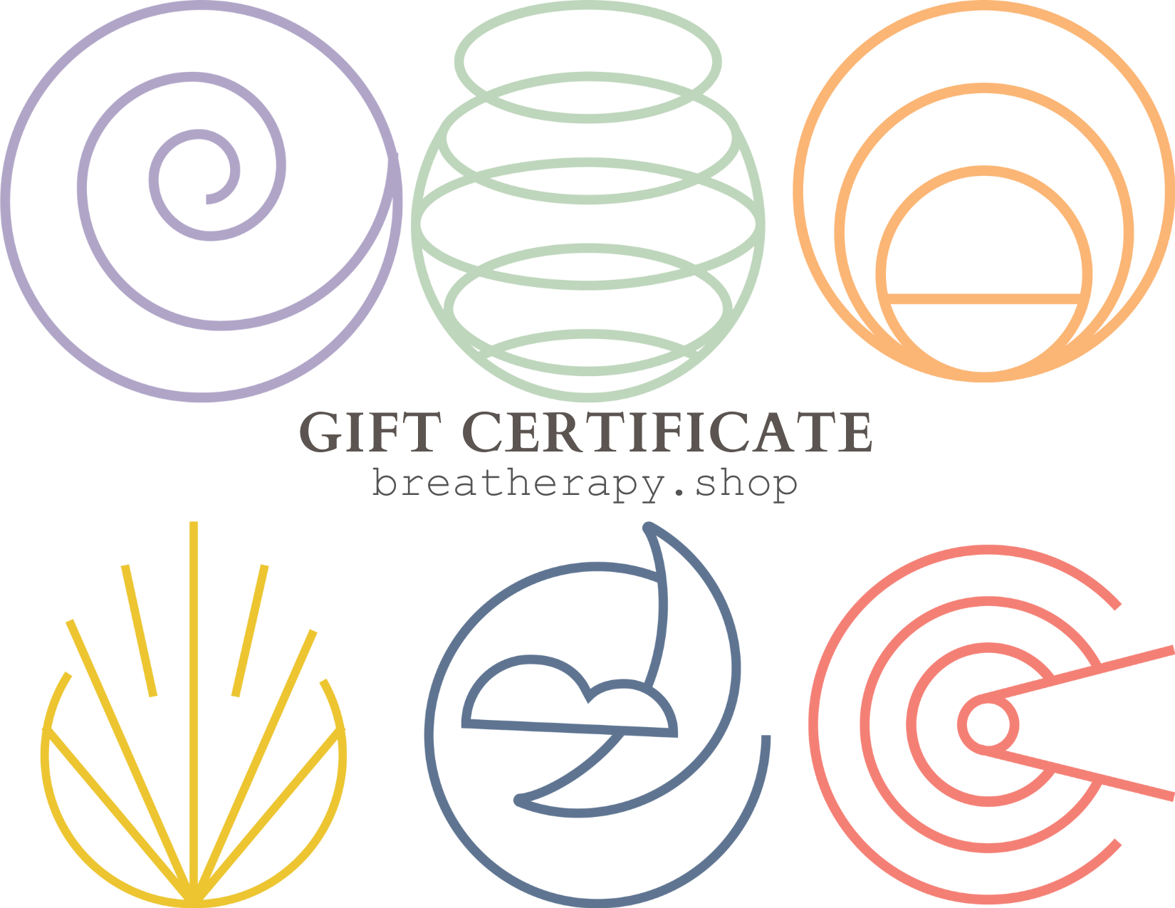 Breatherapy gift card.