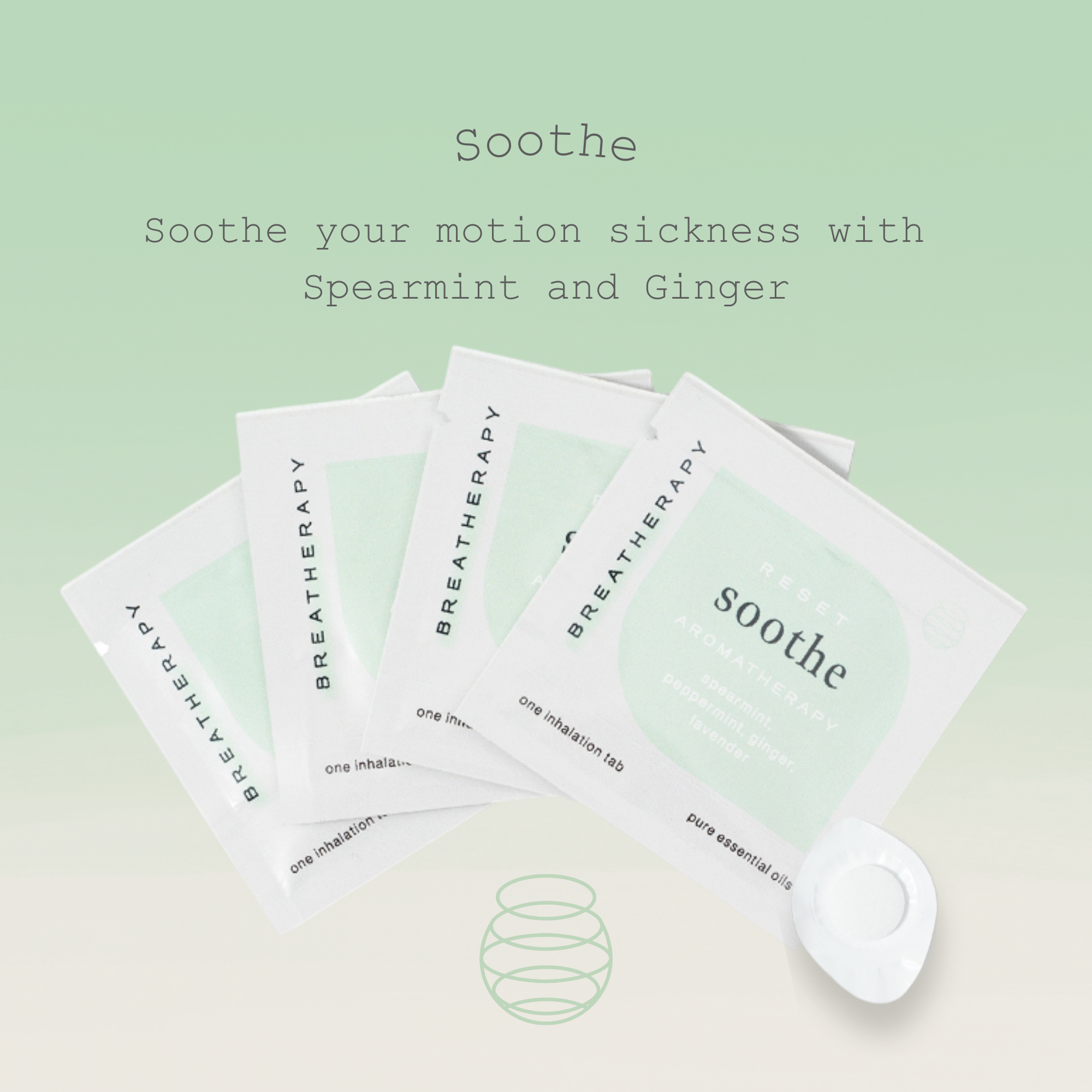 Breatherapy Soothe 4-count aroma patches