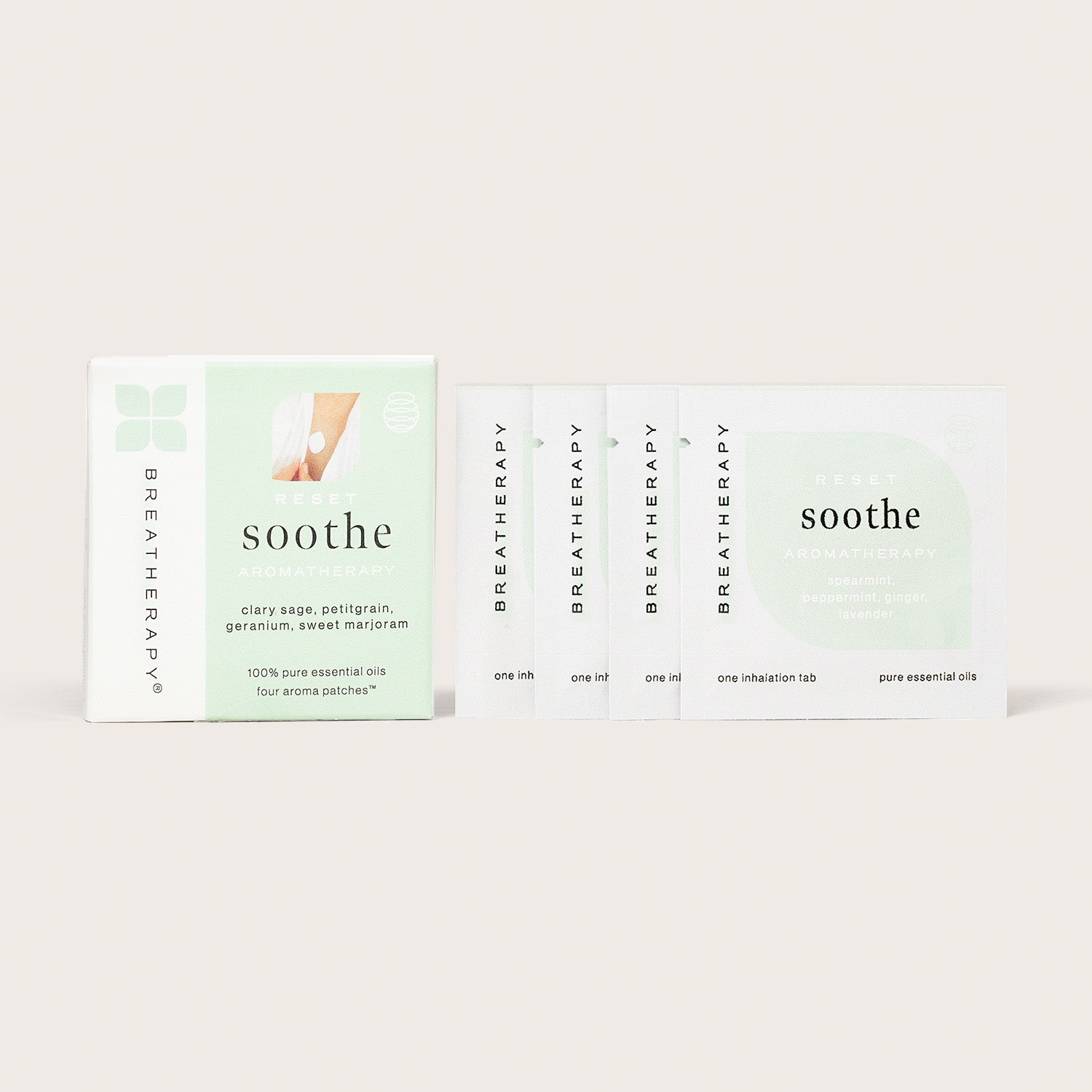 Breatherapy Soothe aromatherapy patches for motion sickness
