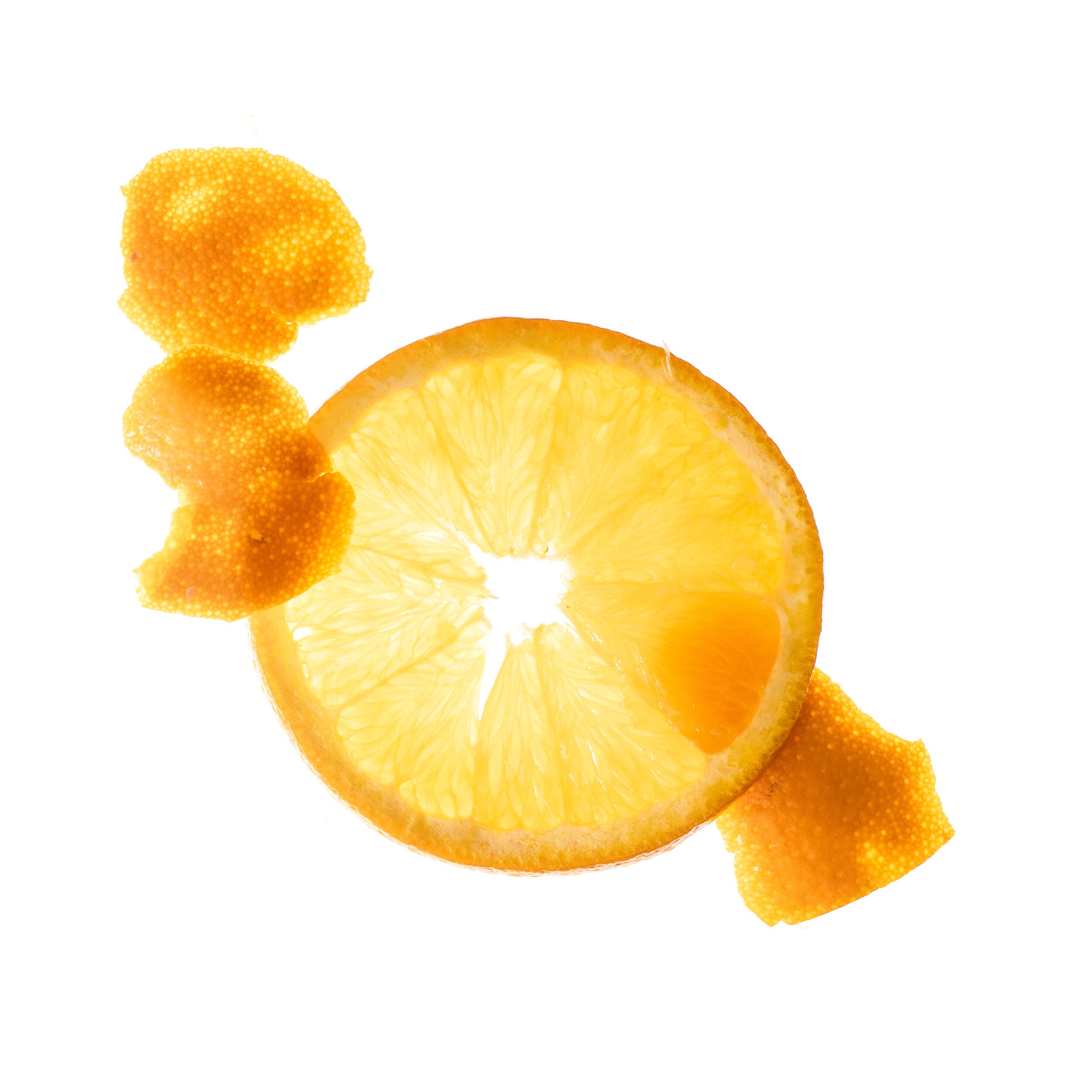 Sweet orange slices